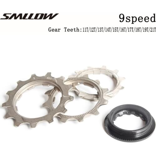 Mountain Bicycle Flywheel Teeth 11T 12T 13T 14T 15T 16T 17T 18T 19T 21T 9 SpeedSteel Freewheel Gear Denticulate Repair Parts