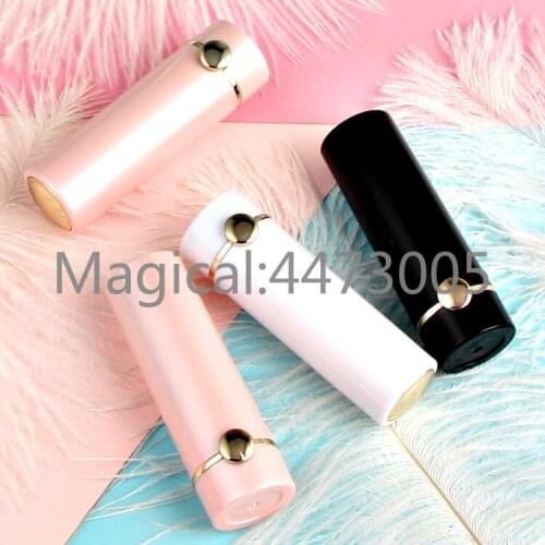 10/20/50PCS Empty 12.1mm Round Empty Lipstick Tube Pink/White/Black Cosmetic Lip balm container Beauty Makeup Lip Rouge Pipe