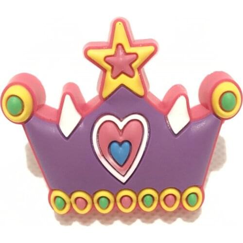 10pcs Cartoon Crown Drawer Door Pulls Handles Furniture Knobs for Kids Girls Bedroom Dresser Cupboard Cabinet Pull Handles