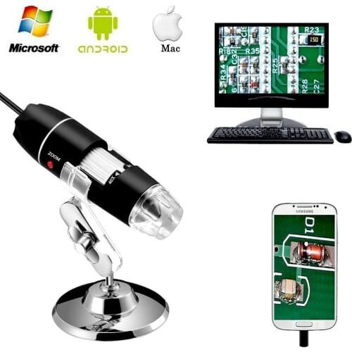 500X-600X 8LED Digital USB Microscope Mini Camera Portable Electronic Circuit Stereo Magnifier Microscopio For Android Endoscope