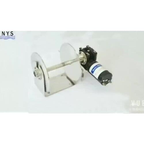 Electric anchor windlass for boat drum anchor winch 12v/24v weight 12kg motor 400W Max. Load 120kg gypsy size 5-6mm