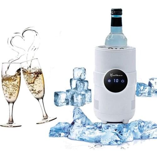 Rapid Cooling Cup Beer Juice Beverage Water Cooler Warmer with Touch Screen Water Drink Cooling Mug Beverage Cooler Cooling Tool