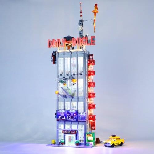 MTELE LED Light Kit for 76178 Daily Bugle