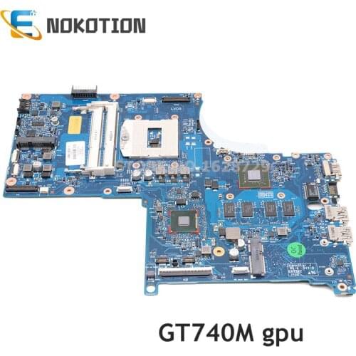 NOKOTION 746451-501 746451-001 720266-501 720266-001 laptop motherboard For HP envy 17 17-J GT740M 6050A2549801-MB-A02 Mainboard