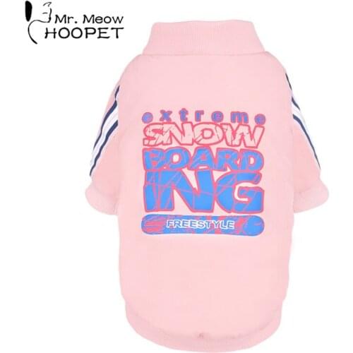 HOOPET Autumn Winter Pet Products Dog Clothes Pets Coats Puppy Clothing Outfit for Chihuahua