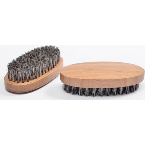 Professional Men Bristle Beard Wood Handle shaves brush Oval Shape Face Mustache Massage shaving brush product