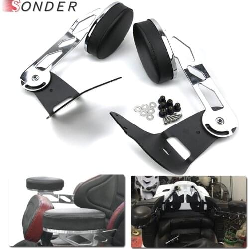 Motorcycle Rear Adjustable Passenger Armrests For Honda Goldwing GL1800 2001-2017 01 02 03 04 05 06 07 08 09 10 11 12 13 14 15