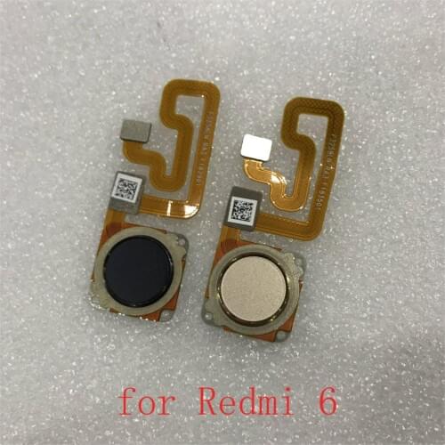 Touch ID Fingerprint Sensor scanner Home Return Key Menu Button Flex Cable Ribbon for Xiaomi Redmi 6