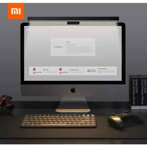 Xiaomi MIIIW Screenbar Lamp Stepless Dimming Study Reading Lamp Computer PC Monitor Laptop Screen Bar LED Desk Lamp