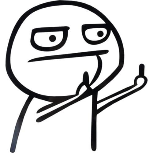 Funny Car Sticker Pull Fuel Tank Pointer Reflective Vinyl Car Sticker Decal Wholesale Despise the high beam car sticker