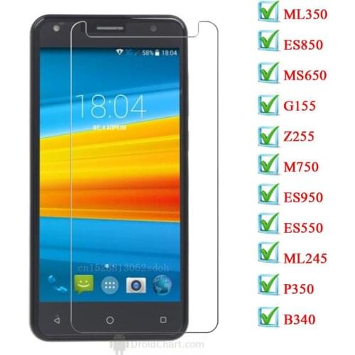 2.5D 0.26mm Ultra Tempered Glass For DEXP B340 G255 GL355 G355 B255 B260 Toughened Screen Protector Film Protective Screen Case
