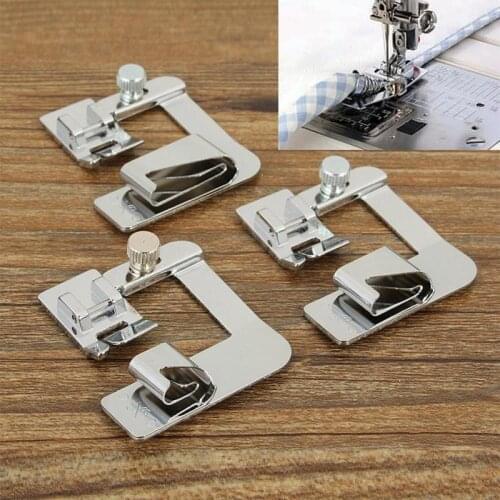 1pcs Hot Sale Domestic Sewing Machine Foot Presser Rolled Hem Feet Set for Brother Singer Sewing Accessories 6/8 inch