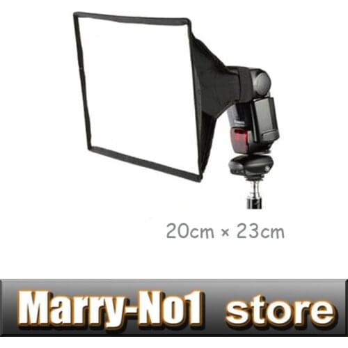 20cm x 30cm Flash Diffuser Softbox Soft box with bag For canon nikon DSLR Camera