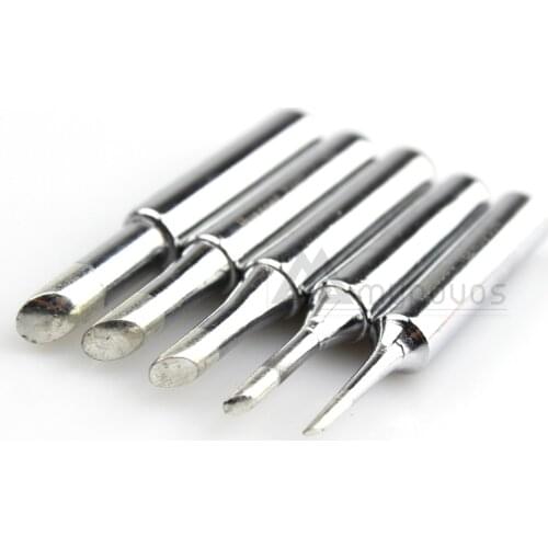 5 kinds Iron tip 900M-T (1C 2C 3C 4C 5C)soldering tip for hakko soldering rework station soldering iron station Free shipping