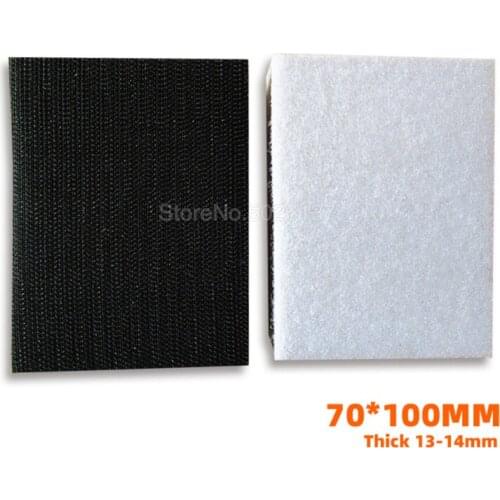 70*100MM High Density Interface Pads Rectangle Hook And Loop Sponge Cushion Buffer Backing Pad For Sander Polishing & Grinding