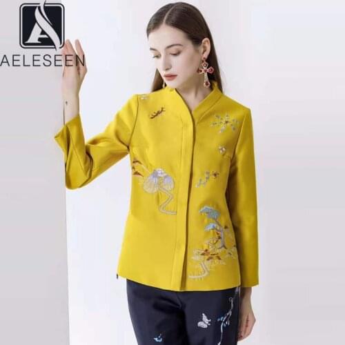 AELESEEN Women's White Jackets