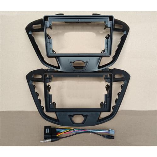 Car Fascia Navigation Fascias Dash Frame Kit For 9" Universal Android Multimedia Player For Ford Tourneo Custom New Transit 2017