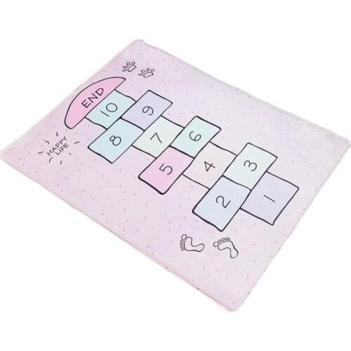 Baby Crawling Mat Climbing Pad Childrens Flying Chess Hopscotch Game Kids Play Mat Carpet Little Baby Rug New
