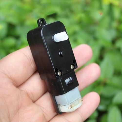 Micro TT Reducer Motor DC 3-6V Toy Gear Permanent Magnet Motor Small 52-105rpm Slow Speed DIY Smart Four-wheel Drive Car Power