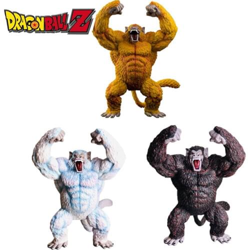 Dragon Ball Anime Super Z Son Goku Transformation Golden Great Ape Gorilla Action Figure Model Decoration Toy Birthday Gifts