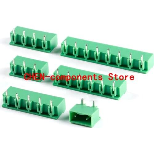 5pcs KF2EDGRC-7.62-2/3/4/5/6/8P curved needle socket sealing 7.62mm pitch terminal