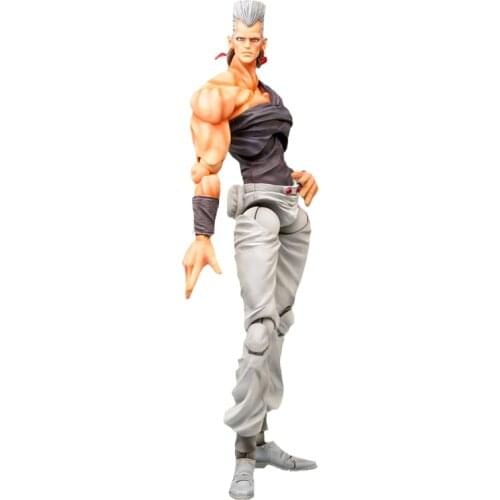 16cm Original MEDICOS JoJos Bizarre Adventure Jan Pierre Polnareff Action PVC Collection Model Toy Anime Figure Toys For Kids