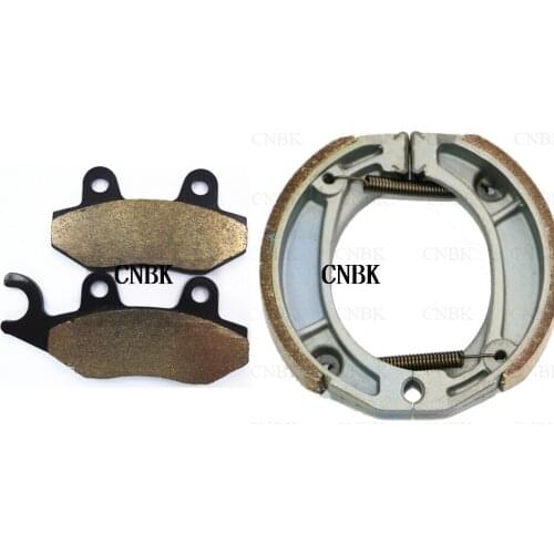 Brake Pads Drum Shoe Set for HARTFORD VR 125 X H Velo-Cross VR125 Z Velo Sport 2000 2001 2002 2003 Front Rear Offroad