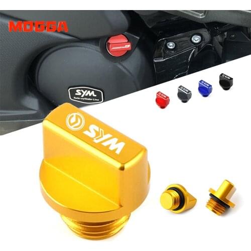 For SYM GTS300I CRUISYM 300 JOYMAX Z300 MAXSYM 400I CRUISYM300 MAXSYM400I Motorcycle Oil Filler Fill Cap Engine Oil Cup Covers
