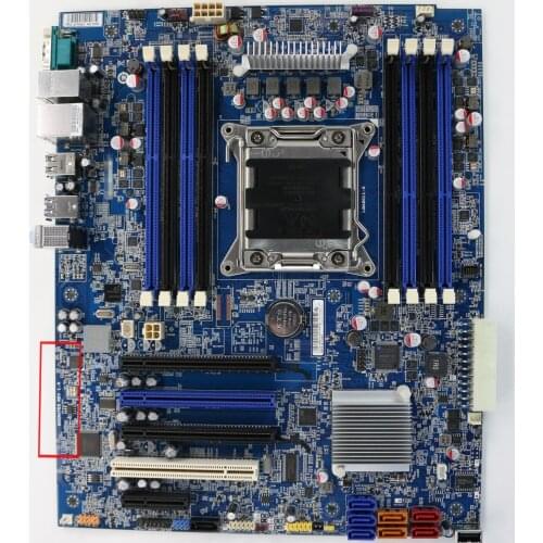 Original Motherboard FOR Lenovo ThinkStation S30 E32 X79 server motherboard LGA2011 03T8420 C602 SOCRATES REV 1.0