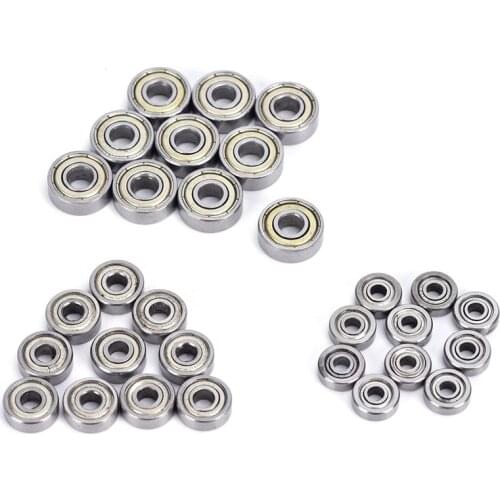 10Pcs/Lot MR83 MR115Z MR105ZZ 693ZZ 688ZZ 625ZZ 686ZZ 605ZZ 606ZZ Metal Shielded Precision Ball Bearings Mini Bearings Wholesale