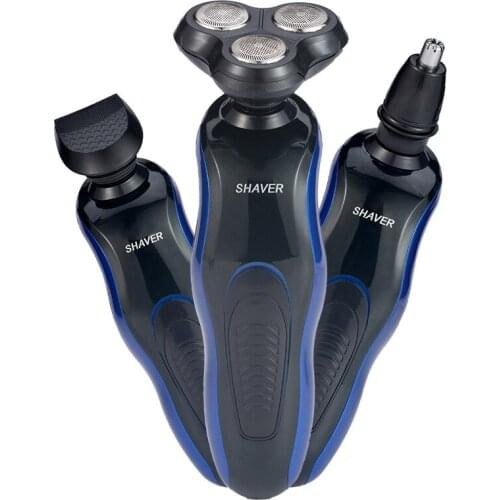 The new USB rechargeable razor three-in-one multi-function electric razor mens razor for nose hair