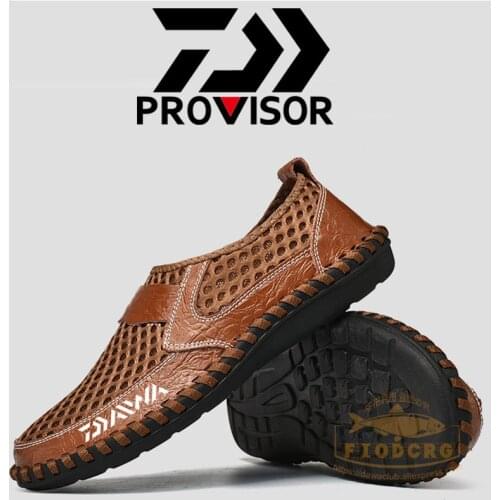 2022 New DAWA Fishing Shoes Outdoor Climbing Non-slip Shoes Quick Dry Breathable Unisex Fishing Wading Shoes Large size 38-50