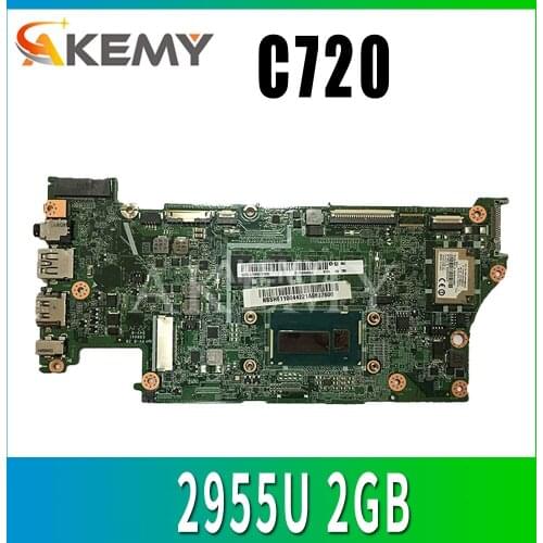 Original For Acer C720 laptop motherboard C720 2955U 2GB DA0ZHNMBAF0 NBSHE11004 tested good free shipping