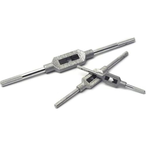 Adjustable Hand Tap Wrench Holder M1-M8 Thread Metric Handle Tapping Reamer Tool Accessories for Taps and Die Set Tap Wrench