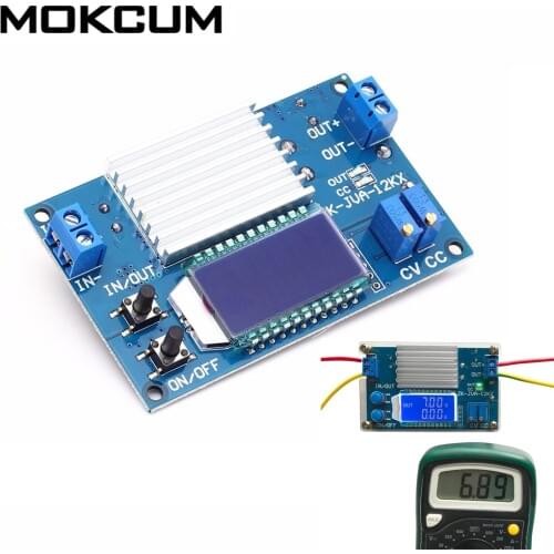 DC-DC 1.2V-32V 12A Step Down Power Supply Module LCD Display Adjustable Buck Adapter Module CVCC Converter Board