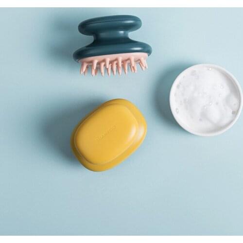 Silicone Massage Comb Male and Female Shampoo Brush Air Cushion Grooming Comb Portable Head Grabber Anti-dandruff Hair Brush