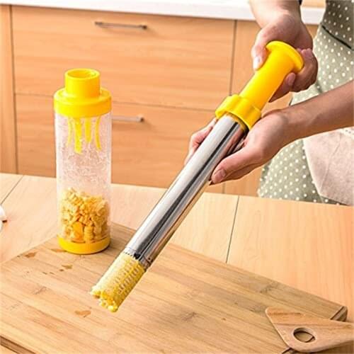 Corn Cutter Corn Stripper Kitchen Tools Stainless Steel Corn Cob Remover Cutter Fruit & Vegetable Tools Gadget Kitchen Accessory