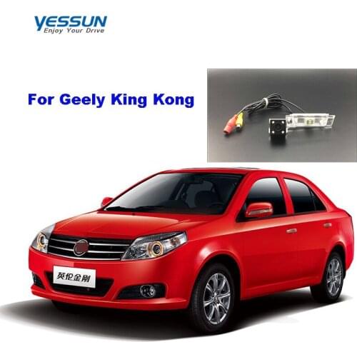 Yessun car rear view Camera For Geely King Kong night view CCD camera reverse/license plate camera