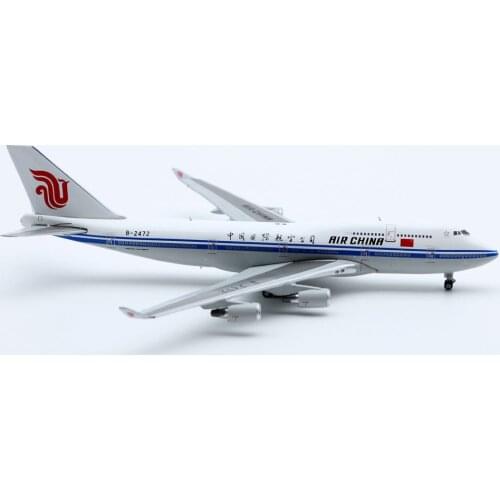 1: 400 Scale China International Airway B747-400 Airlines Model with Base Alloy Aircraft For Collectible Souvenir Show Gift Toy