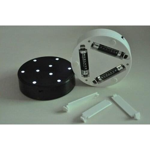 50 units/lot 4inch E-luminator LED base light for wedding vases Decoration