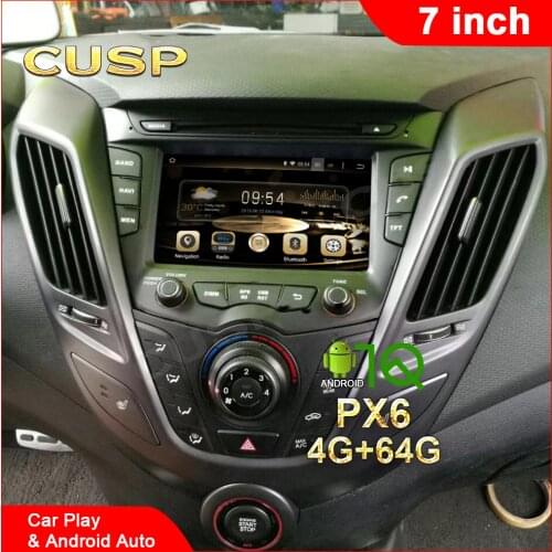 ANDROID CAR GPS FOR HYUNDAI VELOSTER 2011 2012 2013 2014 2015- CAR DVD CAR STEREO ANDROID 4G+64G Car Multimedia NAVI CARPLAY