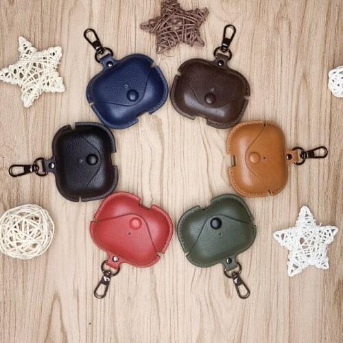 Case For AirPods Pro 2 1 luxury Bluetooth leather Protector Accessories Bluetooth headset business leather Cover for AirPods 2 1