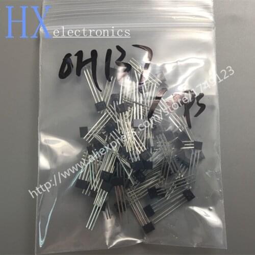 Free shipping 100PCS OH137 Hall Effect Sensor for Highly Sensitive Instruments TO-92S In-kind Shooting Best quality