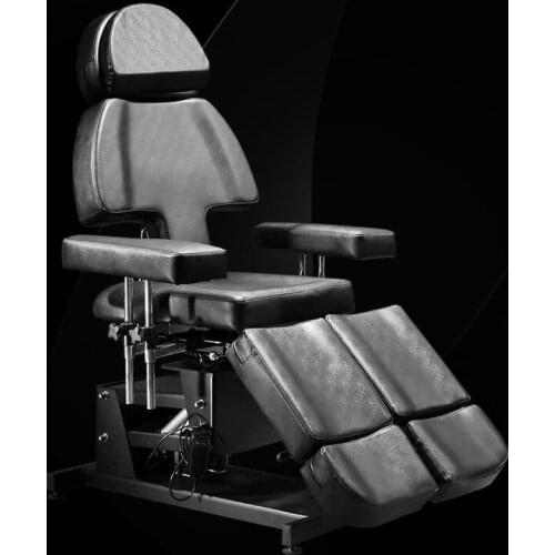 Electric tattoo bed multifunctional Tattoo Chair tattoo beauty bed full back tattoo reclining chair split leg folding lift bed