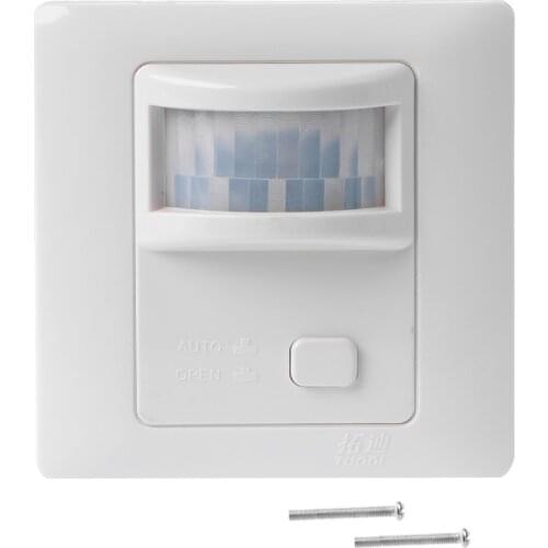 IR Infrared Motion Sensor Automatic Light Lamp Switch 200V-250V AC New H02