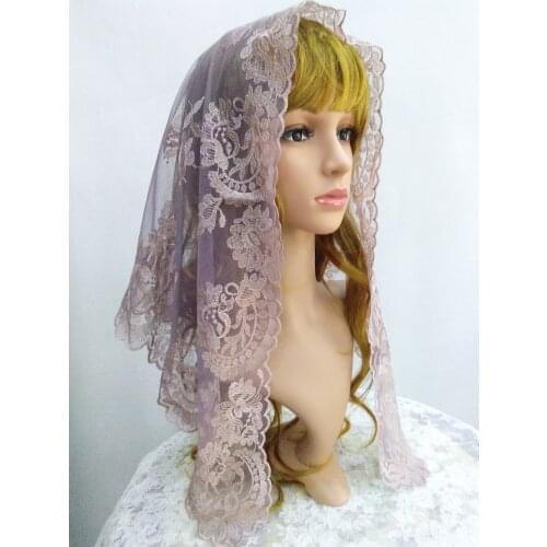 Catholic Lace Veil Chapel Scarf Spanish Lace Mantilla
