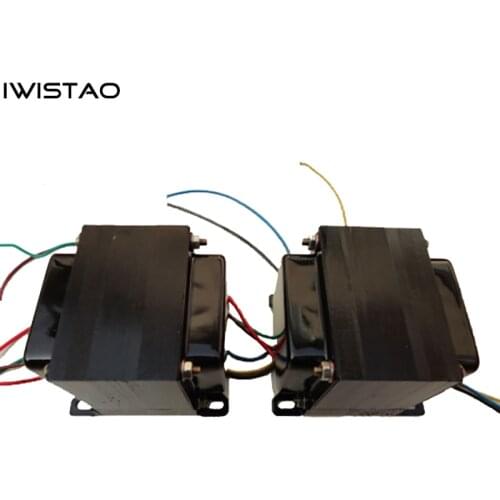 IWISTAO Tube Amplifier 18W Output Transformer 1 Pair Z11 Single-ended Silicon Steel PR 3.5K/3.5K for 300B 2A3 Audio HIFI DIY