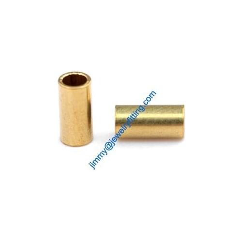 Brass Tube Conntctors Tubes jewelry findings 3*6mm ship free 10000pcs spacer beads