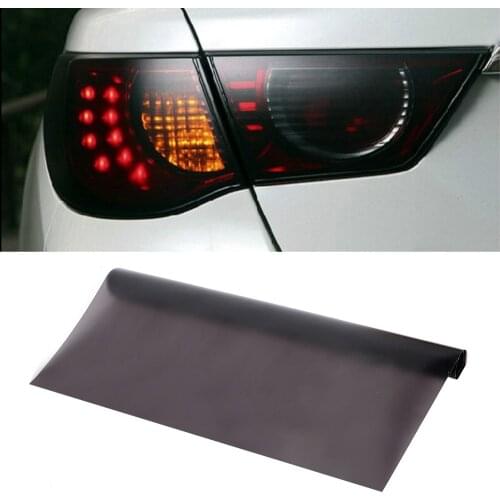 LEEPEE 30cm*100cm Auto Lamp Cover Car Stickers Protective Tint Vinyl Film Auto Light Decals for Use On Brake Lights
