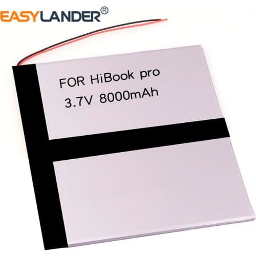 3.7V 8000mAh Rechargeable li-Polymer Battery For tablet PC CHUWI HiBook PRO 10.1 inches hibook 10 pro HI10 pro CWI526